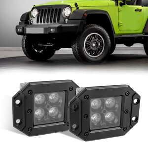 yzLargoods LEDƓ 5C` ߍݎ tHOv o[XCg obNAbvCg [NCg ⏕ gbN It[h sbNAbv SUVɑΉ zCg 2Zbg