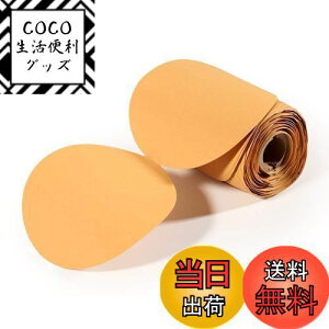 【送料無料】SPEEDWOX PSA ディスクロール サンディングロールペーパー 粘着性 #240 100枚入り 125mm径 のり付き サンドペーパーロール ロール紙やすり 研磨ロール ロールペーパー サンダーペー