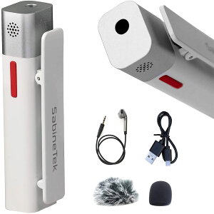 yzSabineTek SmartMike+^CX}CN BluetoothŌq ^̃mCY_NV@\tA{[JɑQȂmCŶݍ폜 V[o[KvȂAꖇł48KHz̃to