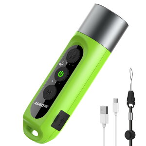 �y���������zASWAYKE �d�q�z�C�b�X�� IPX5�h�� �剹�� 125db �[�d��1000mAh�y4�i�K 3��ނ̃z�C�b�X�����z�d�q�J �X�|�[�c �R�� �h�� �h��k1 �F�FLIGHT GREEN�A�T�C�Y�FS