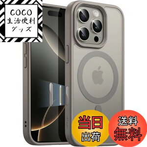 yzJETech iPhone 16 Pro Max 6.9C`p }Olbg P[X JRg[Lv`{^ MagSafeɑΉ ̃}bgw ^ ϏՌ Jo[ FFi``^jE