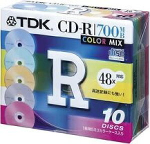 yzTDK CD-Rf[^p700MB 48{J[~bNX 5mmP[X10pbN [CD-R80TX10CCS]