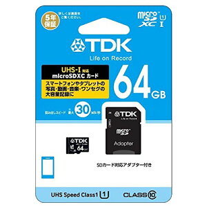 yzTDK UHS-I NX1 microSDXC 64GB SDA_v^[t T-MCSDXC64GB10UV