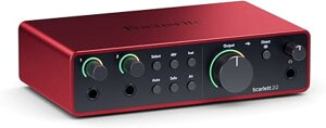 yzFocusrite Scarlett 4 USBC^[tFCX FFbhATCYF4th Gen