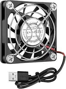 yzt@ 60mm É USB @ ^ N[[ p 6cm DC 5V pt@60mmx60mmx10mm FFubN