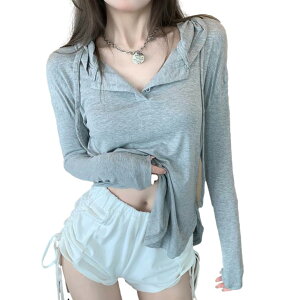 �y���������z[Nestkanina] �p�[�J�[ ���f�B�[�X �g�b�v�X ���� �A�E�^�[ ���� �w�����[�l�b�N �v���I�[�o�[ �t�[�h �J�W���A�� �X�g���[�g �t �� �H �ʊw ���n ���[���E�F�A TSHT012 �F�F�O���[�A