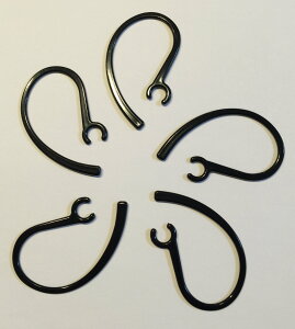 yzSound Waveyz5 jo[TfUC ^ u[gD[X̃C[tbN 9mm  ubN Black Universal Design Bluetooth Headset Earhook Ear Hook Loop Earloop Clip 9B FFubN