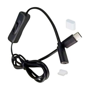 yzSound Wave ON/OFF XCb`t Type-C USB-C ([d & f[^ʐM Ή/PDX}z}[d Ή) USB-C P[u IX X + VR USB-C IX ی ho Lbvt Cm-fD (1M ) T