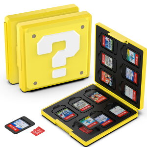 yzGeeRic 12 Q[J[h [{bNX XCb` Ή \tgP[X 12Micro SD [J[h [ Switch/Switch Lite/Switch OLED fΉ RpNg ^ y ho ^ 