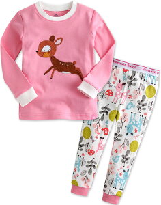 yz[Vaenait Baby] 12-12 LbY q xr[ LN^[  100% [EFA  pW} QԒ ㉺Zbg Cotton sleepwear FFA04-Mini BambiATCYF90