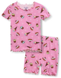 yz[Vaenait Baby] qLbY1-8 pW}QԒ[EFA㉺Zbg rXR[X Shirring Colorful FFA01-IcecreamATCYF75