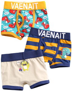 yz[Vaenait Baby] 2-9 q  100% LbY j̎q  u[t 3g pc V[g{NT[Boxer Dinoland Cream XL (8-9)