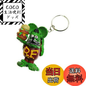 �y���������z[MOONEYES] ���b�g�t�B���N�iRAT FINK�j �L�[�z���_�[ �n���o�[�K�[�QKH-RKF024RF-MON �F�F���ʂȐF (Tacchiana iro)