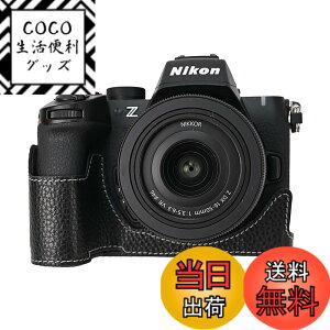 �y���������zRieibi �n���h���C�h�{�v�n�[�t�P�[�X�ANikon Z50II�~���[���X�f�W�^���J�����P�[�X�ANikon Z50 II�P�[�X�p�{�f�B�ی�O���b�v�P�[�X �F�F�u���b�N