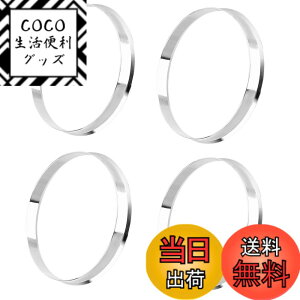 �y���������z4���� �n�u�����O �c�o�t�� HUB CENTRIC RING �A���~�� �T�C�Y�F67.1-65.1mm