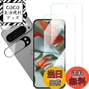 �y���������zHUAKE 2���Z�b�g ���{�f�ލ̗p ��p �K���X�t�B���� �T�C�Y�FLG-Google Pixel 9 Pro