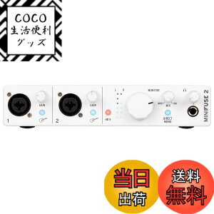 �y���������zArturia �A�[�g���A ���y����\�t�g�t�� �|�[�^�u���E�I�[�f�B�I�C���^�[�t�F�C�X MiniFuse �F�F�z���C�g