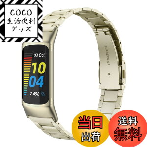 �y���������zWearlizer Fitbit Charge6/Charge5�o���h �t�B�b�g�r�b�g �`���[�W6/�`���[�W5�ɑΉ� �X�e�����X�� �r�W�l�X �X�|�[�c�p�����x���g�j�����p �ʋC�h���h�� �����������t�� �F�F�S�[���h