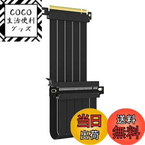 �y���������zGLOTRENDS PCIe 4.0 X16���C�U�P�[�u���iPCIe 4.0/3.0 GPU�p�jGeForce RTX 40/30�V���[�Y��AMD Radeon RX7000/RX6000�V���[�Y�ȂǂɑΉ� �F�F�u���b�N�A�T�C�Y�F400mm