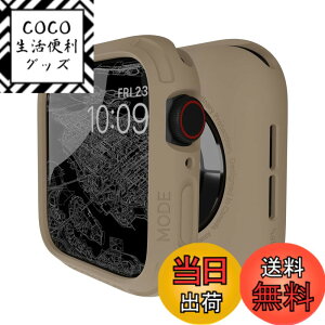 �y���������zelkson �A�b�v���E�H�b�` �J�o�[ Apple Watch 46mm 42mm 45mm 44mm 41mm 40mm�p, ���ȃo���p�[ �P�[�X Apple Watch SE iWatch Series 10 9 8 7 6 SE �p �X�|�[�c�~���^���[�ی�P�[�X �v���e�N�^�[ �����h