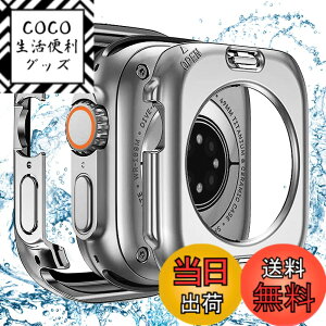 �y���������zBELIYO �Ή� Apple Watch �P�[�X Series 11/10/9/8/7/SE3/SE2/SE/6/5/4/3/2/1 Ultra 3/2/1 �A�b�v���E�H�b�` �J�o�[ �K���X�t�B���� ��̌^ Apple Watch �J�o�[ PC�f�� �y�� ���{���Ɏq�� ��d�\�� �A�b�v