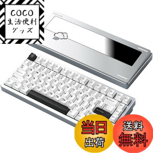 �y���������z�yWOBKEY Rainy75�L�[�{�[�h�z�J���̂悤�ȑŌ��� ���J�j�J���L�[�{�[�h 3WAY�ڑ� OS�݊��� �z�b�g�X���b�v��VIA�̑Ή� �J�X�^�}�C�Y�� �K�X�P�b�g�f�U�C�� �A���~�j�E���f�ގg�p RGB