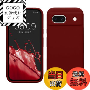 �y���������zkwmobile �X�}�z�P�[�X Google Pixel 8a�Ή� �P�[�X - TPU ���L�b�h �V���R�� �J�o�[ - �ϏՌ� ���h�~ �T���T�� Case �F�F���o�[�u���b�h�A�T�C�Y�FPixel 8a