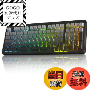 �y���������zDAREU EK98PRO �Q�[�~���O�L�[�{�[�h ���� �e���L�[�t�� ���J�j�J���L�[�{�[�h �F�F�O���[