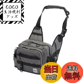 【送料無料】Abu Garcia (アブガルシア) One Shoulder Bag 3 ワンショルダーバッグ 3 各種 収納 釣り 色：【限定】 コーティンググレー、サイズ：ミディアム