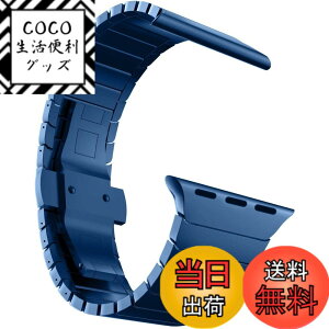 �y���������zMaKTech�X�e�����X�X�`�[�������̃����N�u���X���b�g�o���h�ɑΉ����܂��ƌ݊���������Apple Watch �V���[�Y 11/10/9/8/7,Ultra 3/2/1,SE 3/2/1 [2025] �F�F�u���[�A�T�C�Y�F49mm Ultra �L��