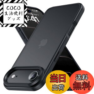 �y���������zCOSOIK iPhone 15 16Pro 17 Pro Max�P�[�X �F�F�}�b�g�u���b�N�A�T�C�Y�FiPhone Air �p�i6.5 �C���`�j