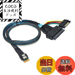 �y���������zCablecc PCI-E 3.0 4.0 ���� NGFF & SFF-8654 �X�������C�� SAS �J�[�h �A�_�v�^�[�ƃ��C���{�[�h SSD �p�� U.2 U2 SFF-8639 NVME PCIe SSD �P�[�u�� �F�F�u���b�N SFF-8654 - NGFF�A�_�v�^�[�B