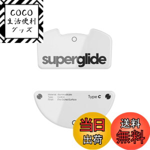�y���������zSuperglide/ Superglide2 �}�E�X�\�[�� for Razer �}�E�X�t�B�[�g [ �����K���X�f�� ���E���h�G�b�a���H ���ϋv Super Smooth ] �F�F�z���C�g�A�T�C�Y�Fviper v3 Pro - Control