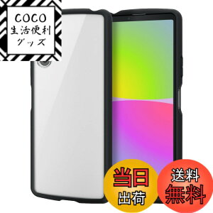 �y���������z�G���R�� Xperia 10 IV (SO-52C SOG07 A202SO) �P�[�X �J�o�[ �ϏՌ� �d�x8H �F�F�u���b�N