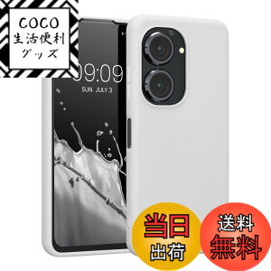 �y���������zkwmobile �X�}�z�P�[�X ASUS Zenfone 10 / Zenfone 9�Ή� �P�[�X - �ϏՌ� ����~�� �\�t�g TPU �V���R�� - �ԐF �F�F���F�}�b�g