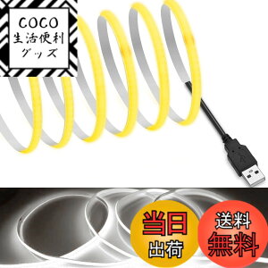 �y���������z�yRYE�z COB �e�[�v���C�g5MMLED�X�g���b�v���C�g�t���L�V�u�� �F�F�����F6000K�A�T�C�Y�FUSB�ڑ�-5V-1.5m