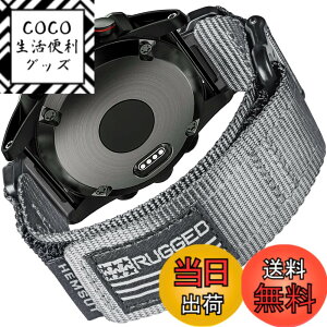 �y���������zHemsut �K�[�~���E�H�b�` �i�C�����X�|�[�c�o���h Fnix/Forerunner/Approach/MARQ/Quatix/D2/Instinct/Enduro/Tactix�V���[�Y�p �A�b�v�O���[�h���ꂽ�R�l�N�^ �K�[�~���̃N�C�b�N�t�B�b�gver ���� 