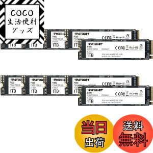 �y���������zPatriot P300 Internal SSD - NVMe PCIe Gen 3x4 - M.2 2280-10 Pack Parent �F�F�u���b�N�A�T�C�Y�F1TB 10 Pack