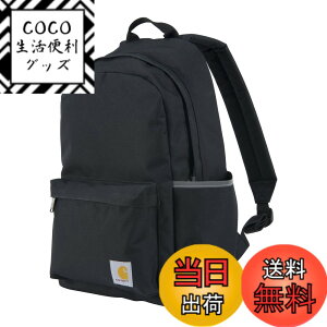 �y���������zcarhartt(�J�[�n�[�g) 21L�o�b�N�p�b�N�B21l Classic Laptop Backpack, Water-resistant Pack W/ 15 Laptop Sleeve and Organizational Compartments���j�E�A�_���g [���s�A���i] �F�F�u���b�N�A�T�C�Y�FPFAS Free