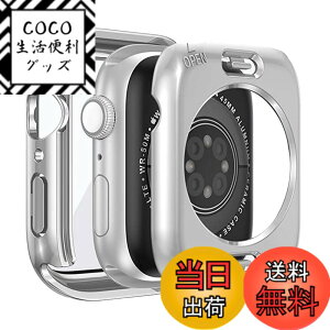 �y���������zBELIYO �Ή� Apple Watch �P�[�X Series 11/10/9/8/7/SE3/SE2/SE/6/5/4/3/2/1 Ultra 3/2/1 �A�b�v���E�H�b�` �J�o�[ �K���X�t�B���� ��̌^ Apple Watch �J�o�[ PC�f�� �y�� ���{���Ɏq�� ��d�\�� �A�b�v