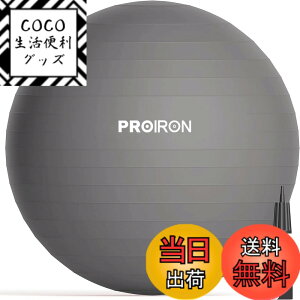 �y���������zPROIRON �o�����X�{�[�� �΂�񂷂ځ[�� 55cm 65cm 75cm (6�F) ���� �W���{�[�� �t�B�b�g�l�X�{�[�� �A���`�o�[�X�g �ω׏d300kg �n���h�|���v�t �F�F�O���[�A�T�C�Y�F68-75cm/ L