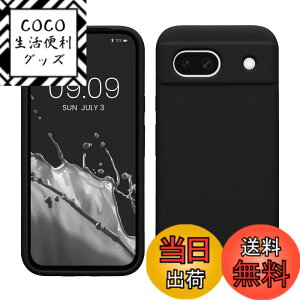 �y���������zkwmobile �X�}�z�P�[�X Google Pixel 8a�Ή� �P�[�X - TPU ���L�b�h �V���R�� �J�o�[ - �ϏՌ� ���h�~ �T���T�� Case �F�F�u���b�N�A�T�C�Y�FPixel 8a