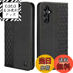 �y���������zCASAFUNY Galaxy �P�[�X�蒠�^ M23 5G A22 S20 S21 A20 S22 5G S22 Ultra 5G �Ή� PU���U�[ �J�[�h�|�P�b�g �}�O�l�b�g�� �X�^���_�[�h�@�\ ���G��ǂ� �F�F�u���b�N�A�T�C�Y�FGalaxy A55 5G