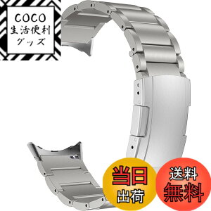 �y���������z[MaKTech] �`�^�����X�g�o���h Google Watch�p ���^���u���X���b�g�X�g���b�v �g�[�^�X�o�b�N���t���A�_�v�^�[�t�� Google Pixel Watch 3 [2024] �F�F�V���o�[�A�T�C�Y�FWatch3 45mm