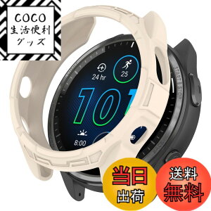 �y���������zHeeNia Garmin �Ή� �P�[�X �V���R���ގ� �ی�P�[�X �J�o�[ �Ռ��z�� ���y�� �_�� �Ռ��h�~ �C�菝�h�~ �ی�J�o�[�p �F�F�X�^�[���C�g�A�T�C�Y�FGarmin Forerunner 965