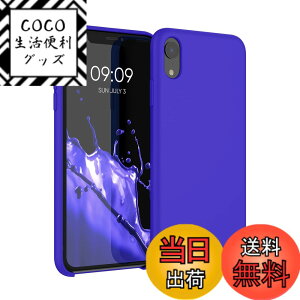 �y���������zkwmobile �X�}�z�P�[�X Apple iPhone XR�Ή� �P�[�X - TPU ���L�b�h �V���R�� �J�o�[ - �ϏՌ� ���h�~ �T���T�� Case �F�F�o���g�C �u���[