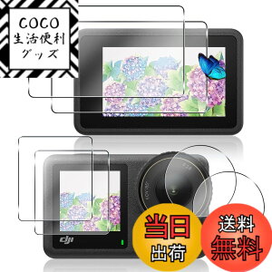 �y���������z�Ή� �K���X�t�B���� + �J�����t�B���� �y�d�x9H�z �C�A�[�� �A�w��h�~ �A�ȒP�\��t�� �T�C�Y�F�Ή� DJI OSMO Action 4