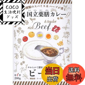 【送料無料】国立薬膳カレー ビーフ200g x5個