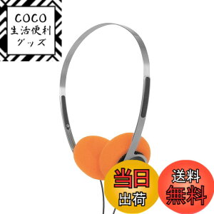 �y���������zKoss x Retrospekt P/21 ���g���I���C���[�w�b�h�z���A���g���I�����W�t�H�[���A���߉\�ȃw�b�h�o���h�A�L��3.5mm�v���O�A�I�����W�u���b�N�A�V���o�[�B �F�F�I�����W