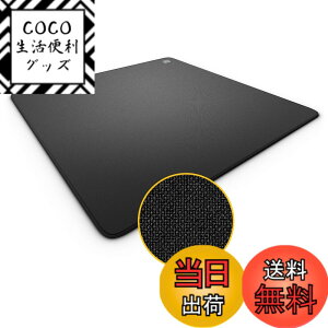 �y���������zENDGAME GEAR EM-C Poron �Q�[�~���O�}�E�X�p�b�h �F�F�u���b�N�A�T�C�Y�F500x500mm